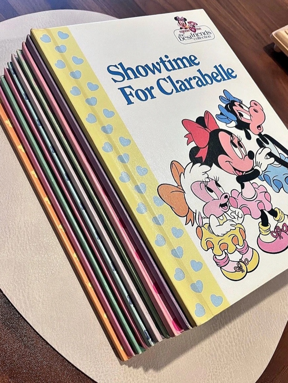 Vintage 1990s Disney Minnie 'n Me The Best Friends Collection Hardcover Books Lo